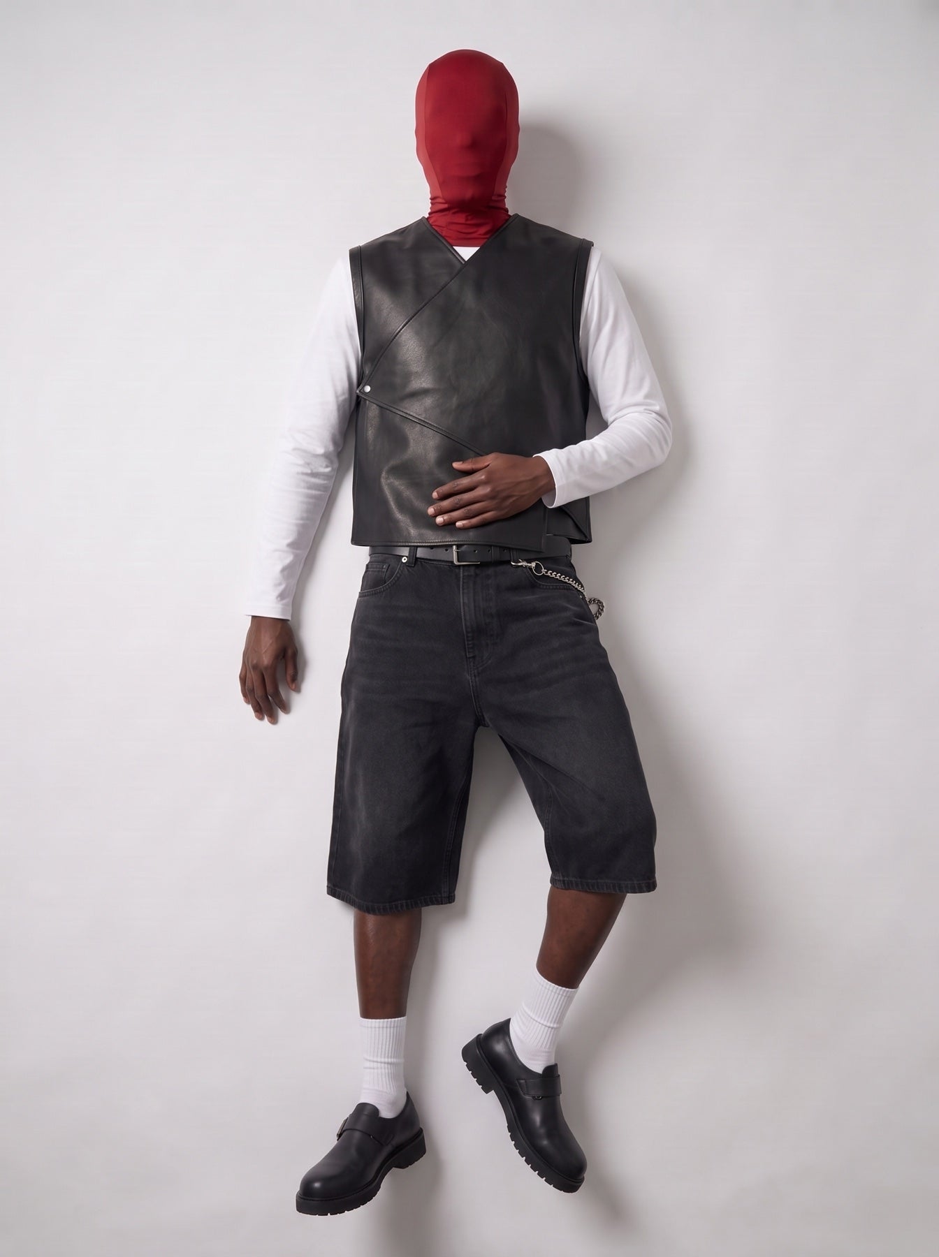 The Faux Leather Vest